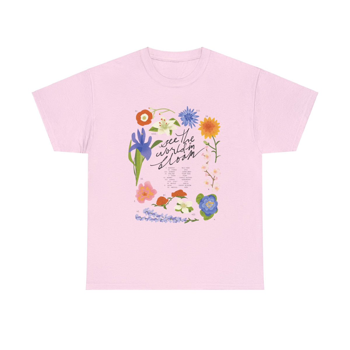 See The World In Bloom Floral Essential Tees