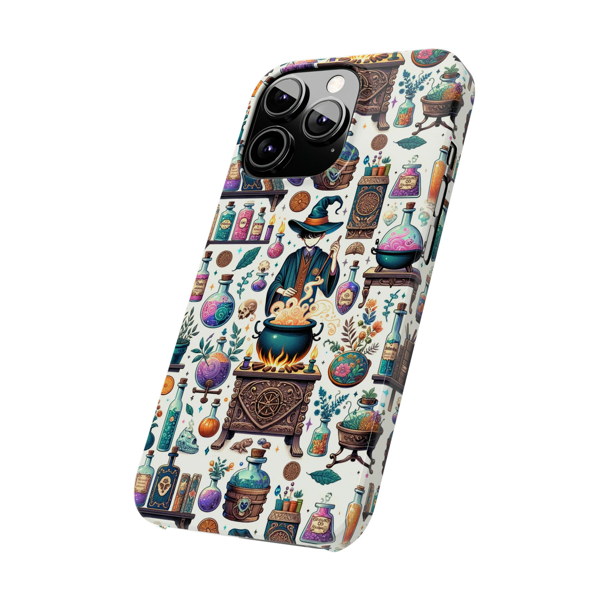 Wizard in his Potions Class Phone Case