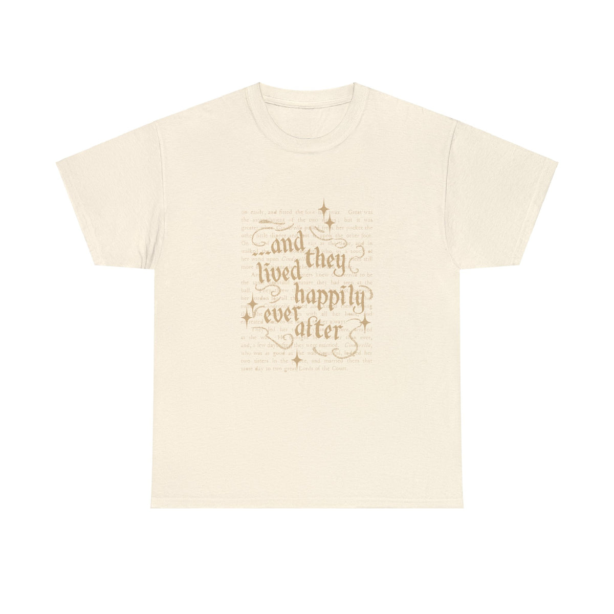 And They Lived Happily Ever After Magical Tone on Tone Essential Shirt
