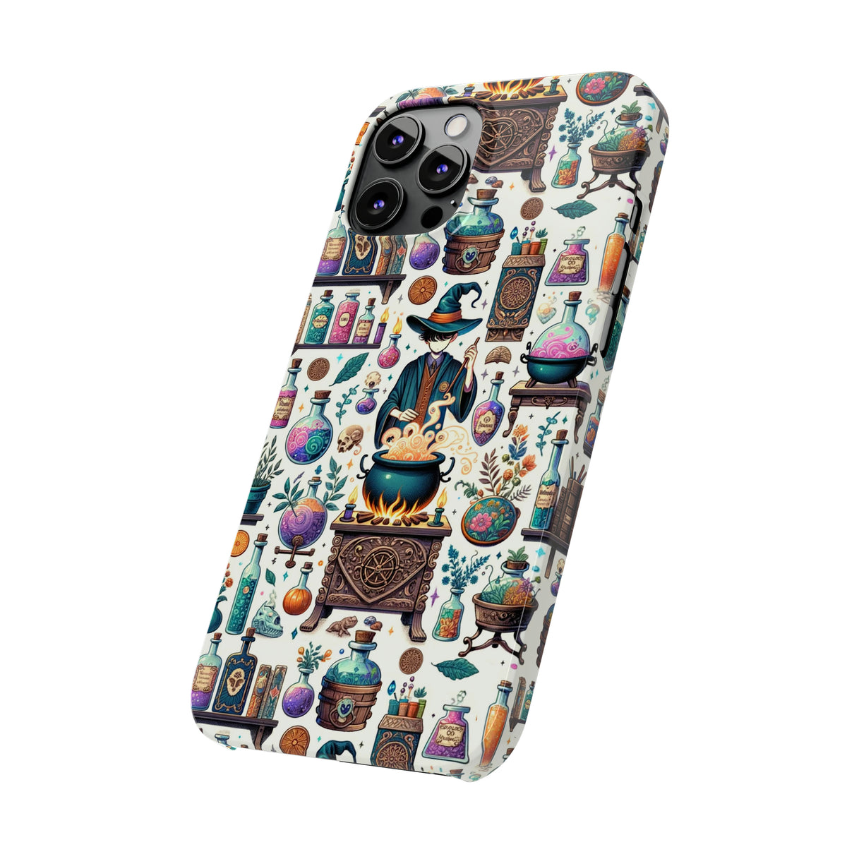 Wizard in his Potions Class Phone Case